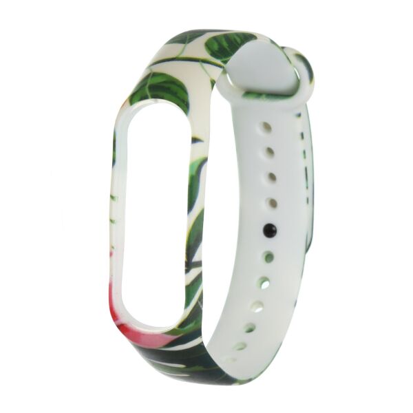 

Ремешок для спортивного браслета Xiaomi ремешок Mi Band 4/3 (Tropics)