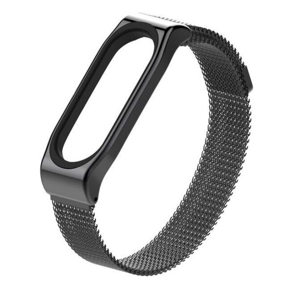 

Ремешок для спортивного браслета Mijobs Metal Milanese SE Band for Xiaomi Mi Band 4/3 Black