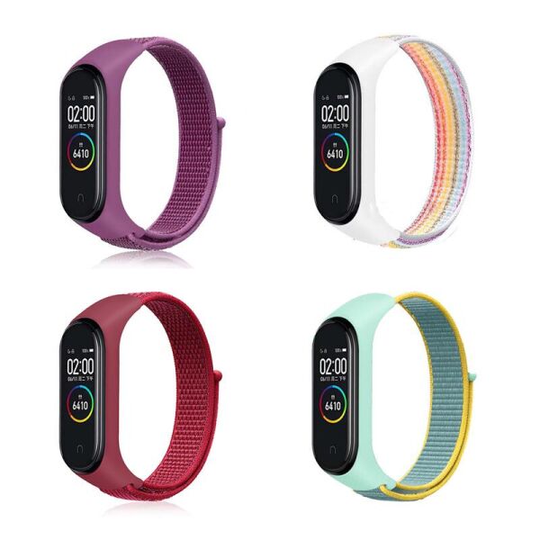 

Ремешок BeCover Nylon Style для Xiaomi Mi Smart Band 5 Girl 4шт (705624)