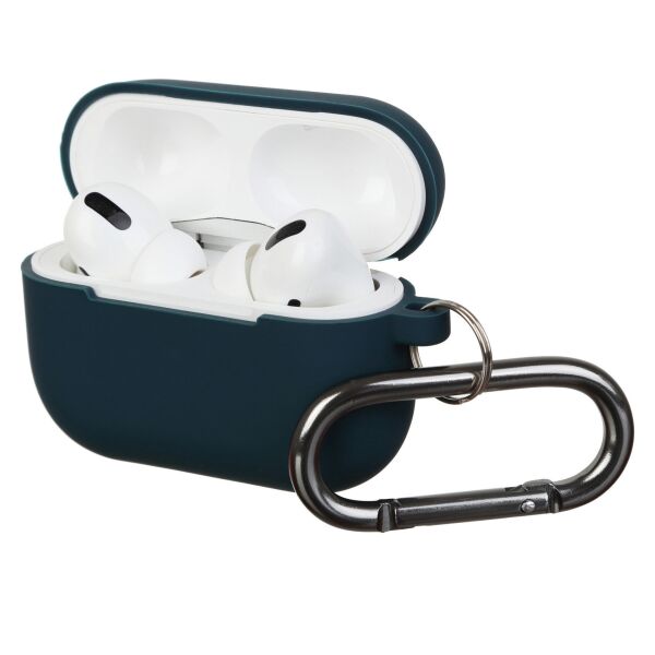 

Чехол Airpods Pro Ultrathin Silicon case with hook Atrovirens (in box)
