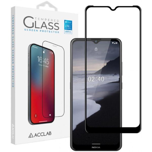 

Защитное стекло ACCLAB Full Glue для Nokia 2.4 Black (1283126510793)