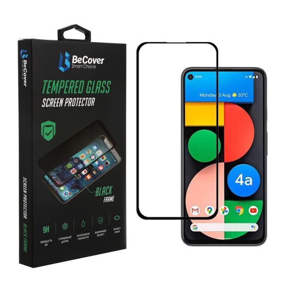 

Защитное стекло BeCover для Google Pixel 4A Black (706666)