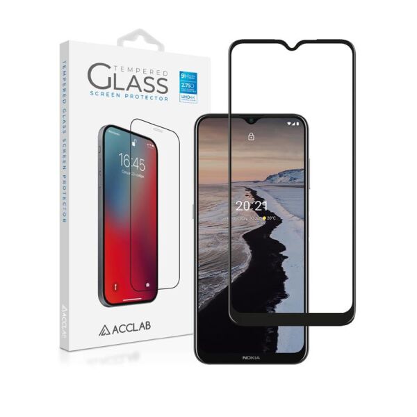 

Защитное стекло ACCLAB Full Glue для Nokia G10/G20 Black (1283126512346)