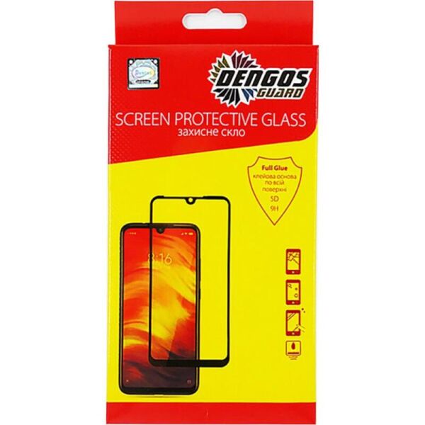 

Защитное стекло Dengos для Apple iPhone 12/12 Pro Black Full Glue (TGFG-149)