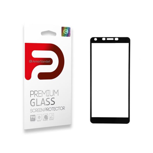

Защитное стекло Armorstandart для Tecno Pop 2F (B1F) Black Full Glue (ARM57584)
