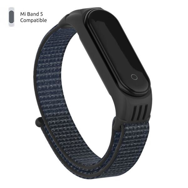 

Ремешок для спортивного браслета Ремешок нейлоновый ArmorStandart для Xiaomi Mi Band 6/5 Black