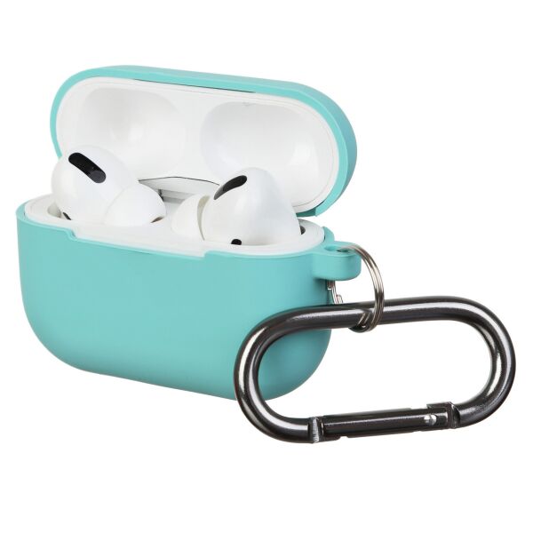 

Чехол Airpods Pro Ultrathin Silicon case with hook Coastal Blue (in box)