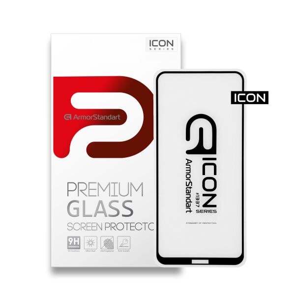 

Защитное стекло Armorstandart Icon для Nokia 2.4 Black (ARM57800)