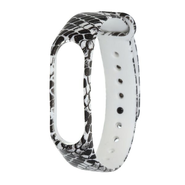 

Ремешок для спортивного браслета Xiaomi ремешок Mi Band 4/3 (Snake)
