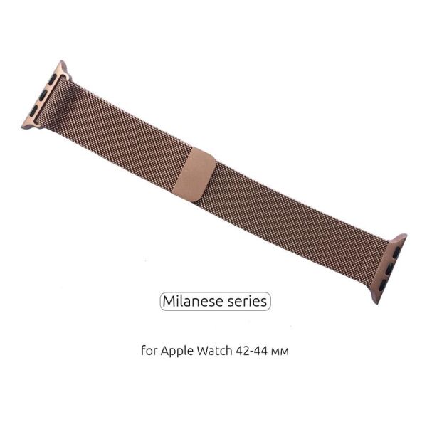 

Ремешок Armorstandart Milanese Loop для Apple Watch 42mm/44mm Rose Gold (ARM45821)