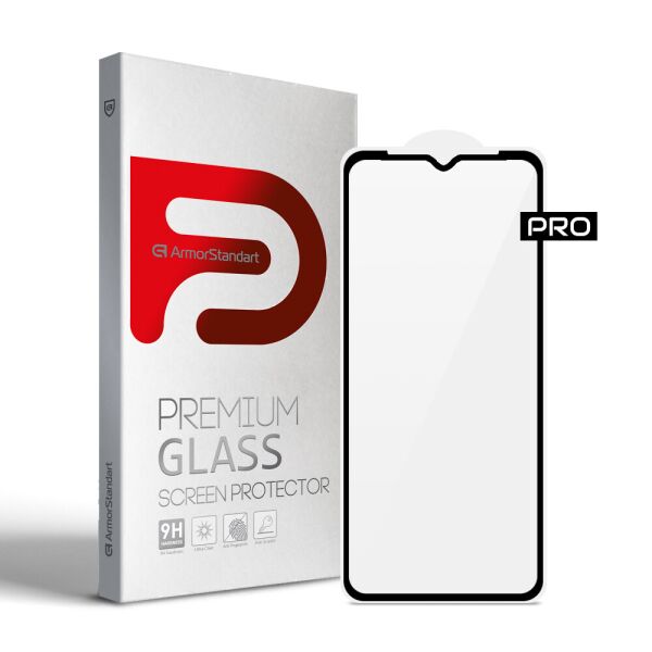 

Захисне скло Защитное стекло ArmorStandart Pro для Nokia С20 Black (ARM58809)