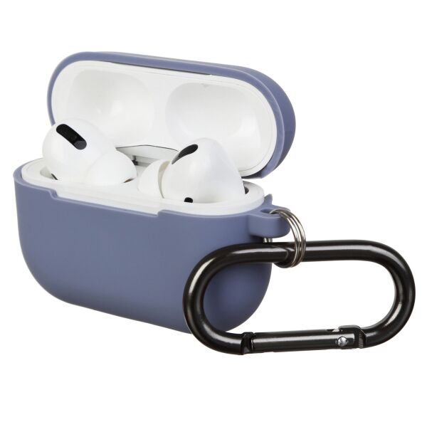 

Чехол Airpods Pro Ultrathin Silicon case with hook Lavender (in box)