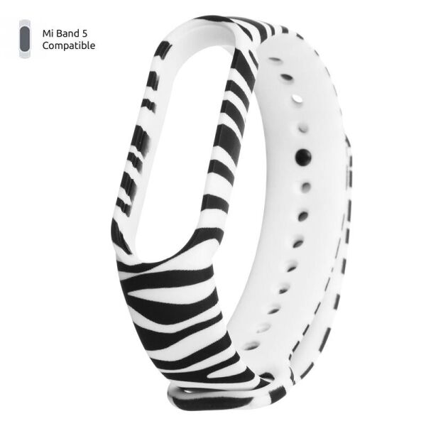 

Ремешок Armorstandart для браслета Xiaomi Mi Band 5/Mi Band 6 Zebra (ARM57011)