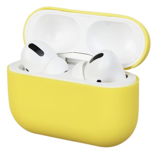 

Чехол Airpods Pro Ultrathin Silicon case Golden (in box)