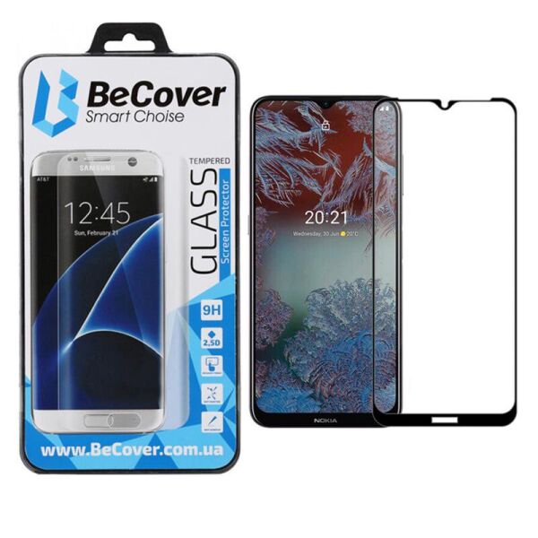 

Защитное стекло BeCover для Nokia G10/G20 Black (706389)