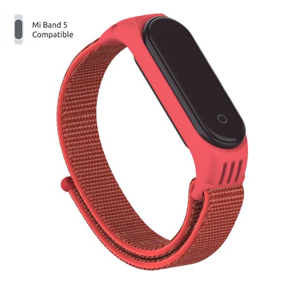 

Ремешок для спортивного браслета Ремешок нейлоновый ArmorStandart для Xiaomi Mi Band 6/5 Red