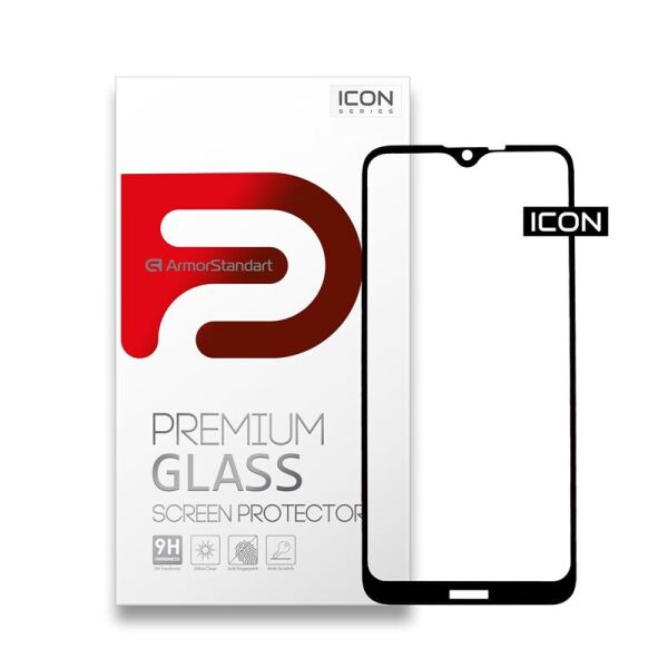 

Защитное стекло Armorstandart Icon для Nokia 2.3 Black, 0.33mm (ARM56154-GIC-BK)