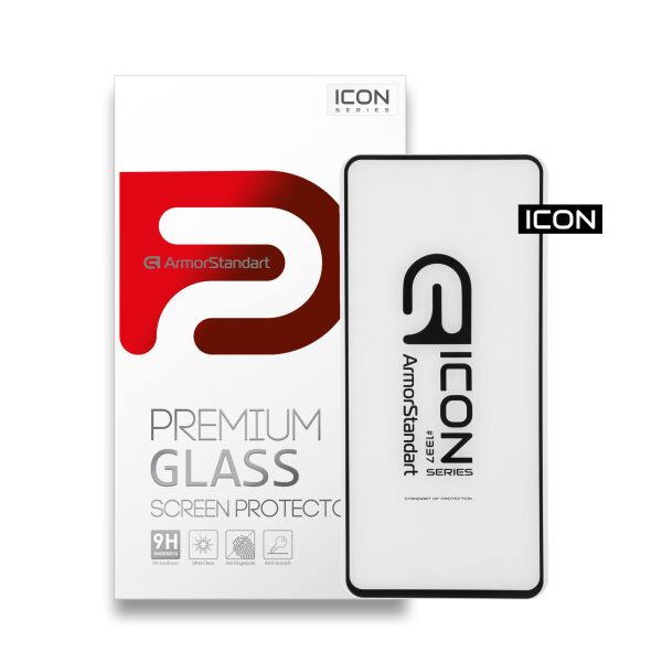 

Защитное стекло Armorstandart Icon для Huawei P Smart 2021 Black (ARM57570)