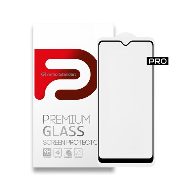 

Защитное стекло Armorstandart Pro для Oppo A15/A15s Black, 0.33mm (ARM58388)