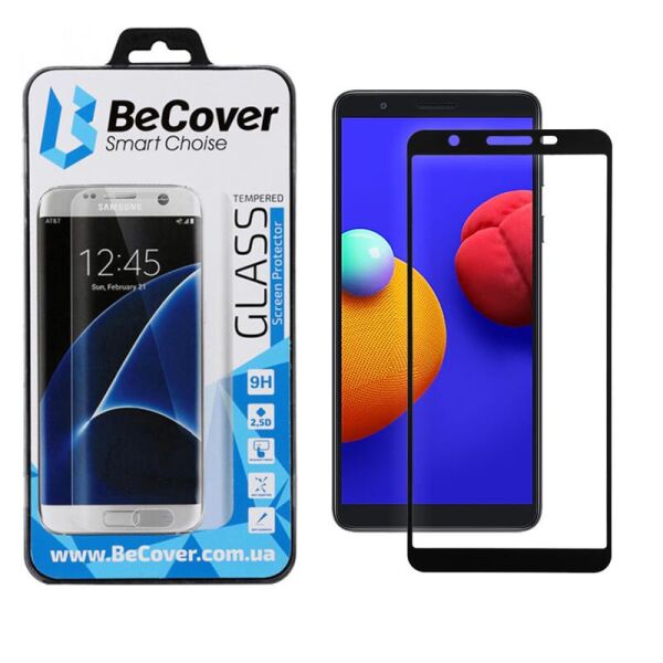 

Защитное стекло BeCover для Samsung Galaxy A01 Core SM-A013 Black (705253)