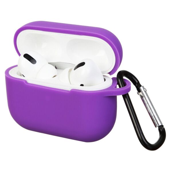 

Чехол Airpods Pro Silicon case Ultraviolet (in box)