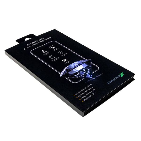 

Защитное стекло Grand-X для Huawei P30 Black, 0.33мм (GXHP30FCB)