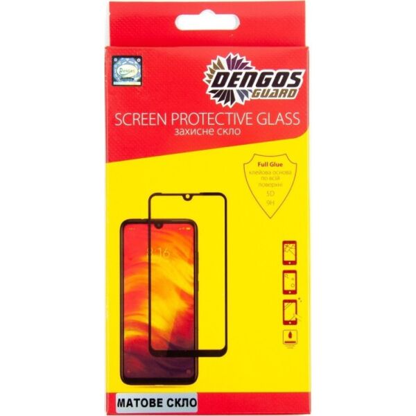 

Защитное стекло Dengos для Xiaomi Mi 9 Lite Black Full Glue Matte (TGFG-MATT-12)