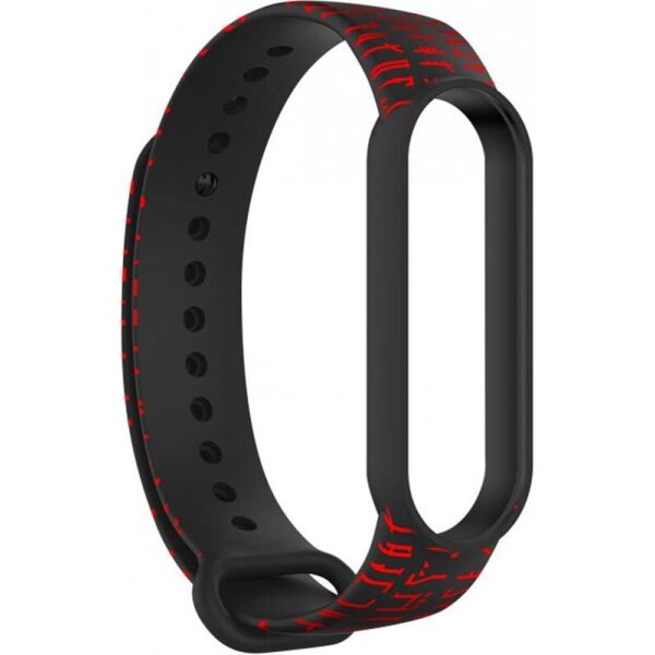 

Ремешок Armorstandart This is the Way для Xiaomi Mi Band 6/5 Dark Lord Black (ARM59254)