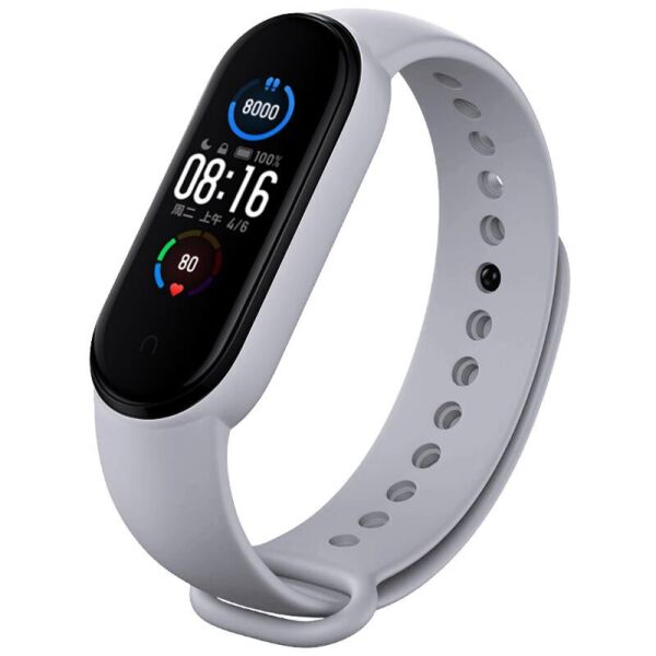 

Ремешок BeCover для Xiaomi Mi Smart Band 5/Mi Smart Band 6 Light Gray (705432)