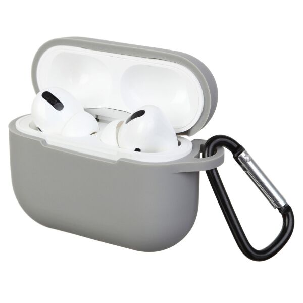 

Чехол Airpods Pro Silicon case Light Grey (in box)