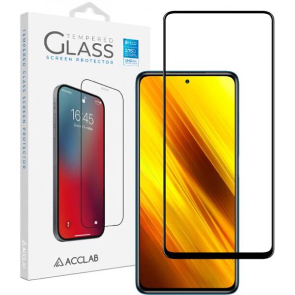 

Защитное стекло ACCLAB Full Glue для Xiaomi Poco X3 Black (1283126509582)