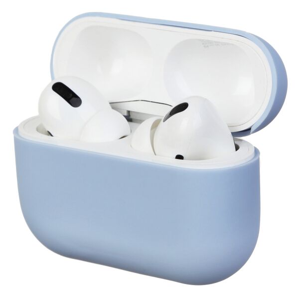 

Чехол Airpods Pro Ultrathin Silicon case Light Blue (in box)
