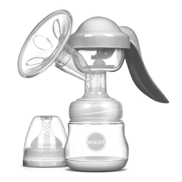

Ручной молокоотсос Bebumi BM Pro (white) + силиконовая массажная насадка