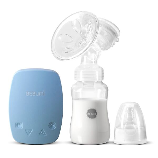 

Электрический молокоотсос Bebumi BS Eco (C blue) с силиконовой соской