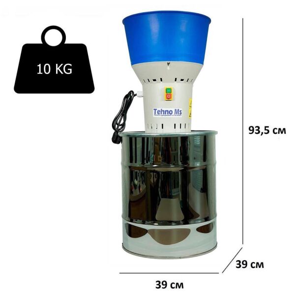 

Зернодробилка (мельница, мукомолка) Tеhnomur Holz Mill INOX-50 (Euromill-50SS)