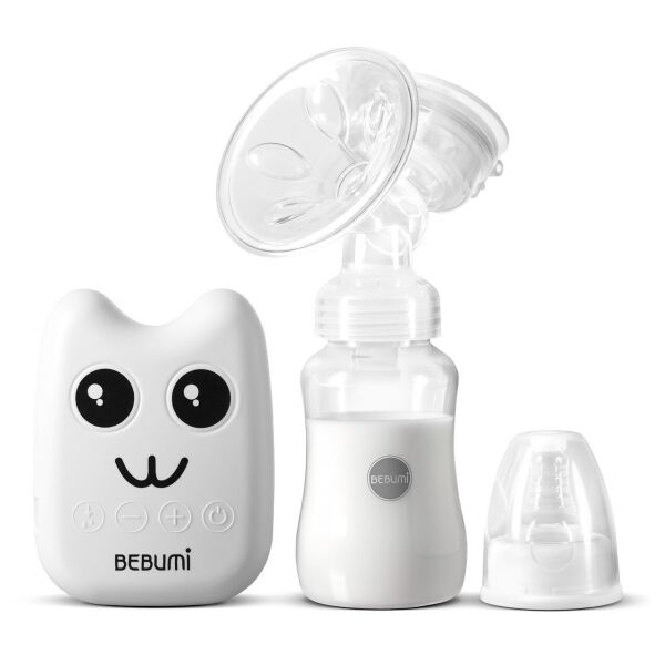 

Электрический молокоотсос Bebumi BS Eco (B white) с силиконовой соской