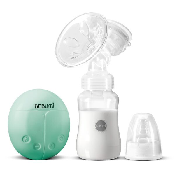 

Электрический молокоотсос Bebumi BS Eco (A green) с силиконовой соской
