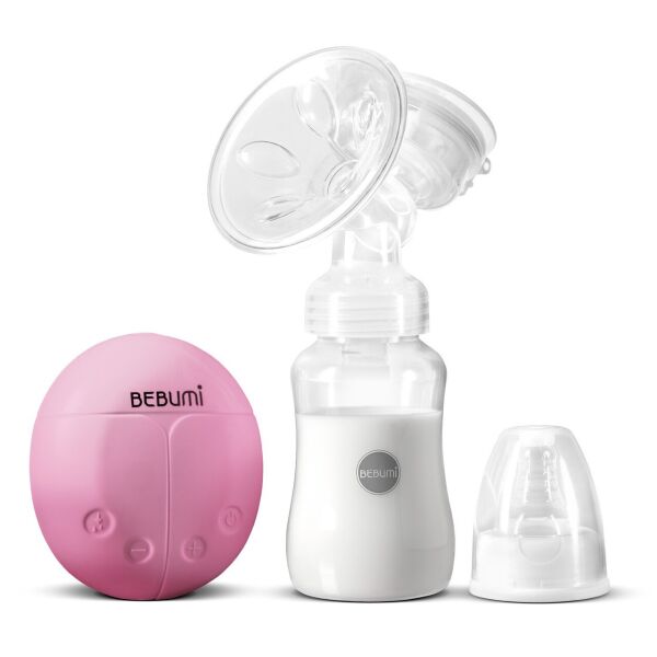 

Электрический молокоотсос Bebumi BS Eco (A pink) с силиконовой соской