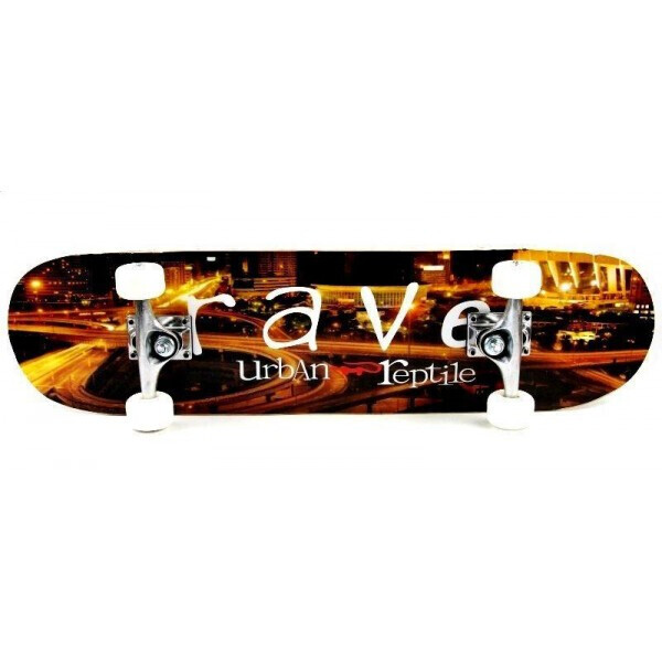 

Скейтборд Профессиональный скейт Skateboard Urban Rave для трюков до 85 кг