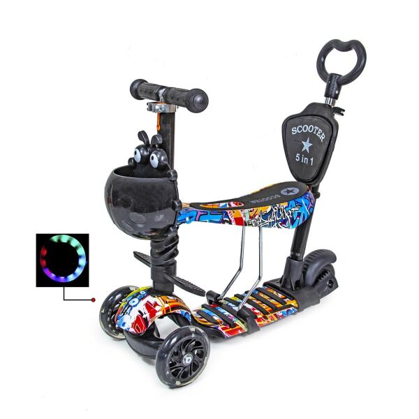 

Самокат-беговел с родительской ручкой Scooter Scale Sports 5 в 1 Оригинал
