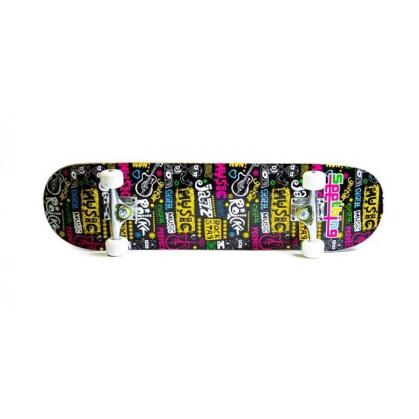 

Скейтборд Профессиональный скейт Skateboard Music из клена для трюков до 80 кг