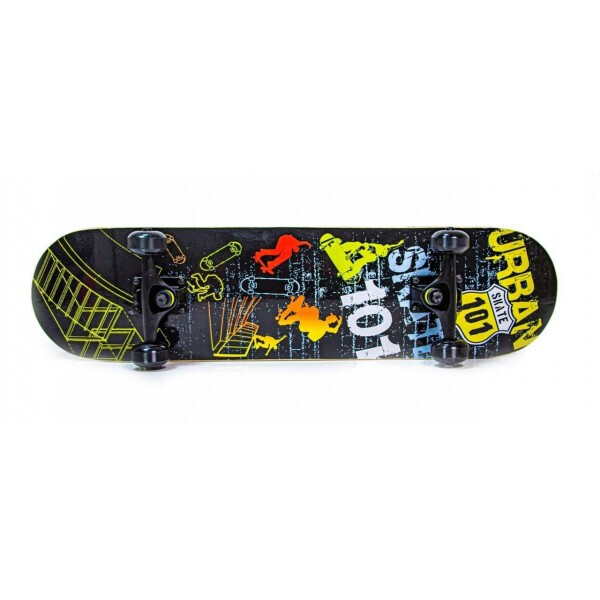 

Скейт для подростков Деревянный скейтборд трюковый Scale Sports Urban до 90 кг