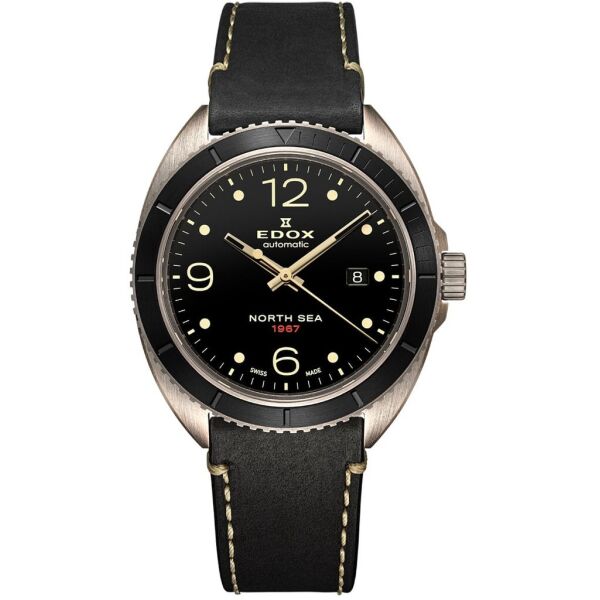 

Часы EDOX 80118 BRN N67 North Sea 43mm Limited Bronze