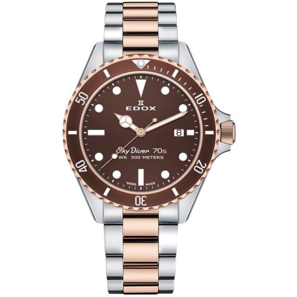 

Часы EDOX 53017 357RBRM BRI Skydiver 70s 42mm