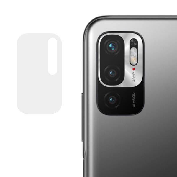 

Гибкое защитное стекло 0.18mm на камеру (тех.пак) для Xiaomi Redmi Note 10 5G / Poco M3 Pro Прозрачный