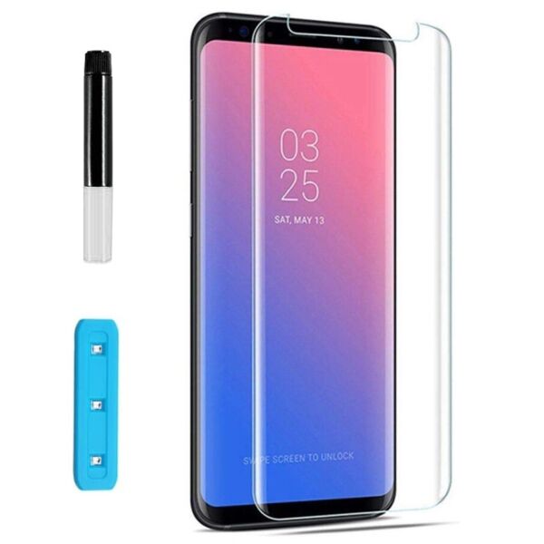 

Защитное 3D стекло Nano Optics с УФ лампой для Samsung G955 Galaxy S8 Plus Прозрачный