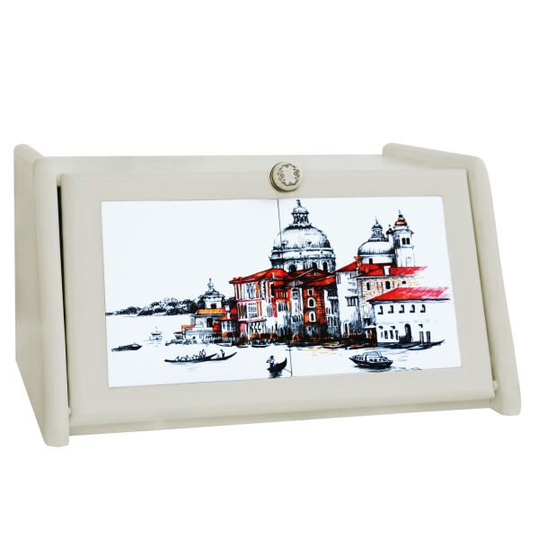 

Хлебница деревянная венеция 21х40.5х30.5 см Mazhura ольха деревянный (mz575639)