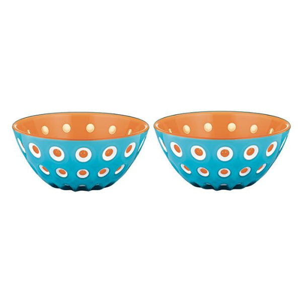 

Набор салатников 2 шт 12см. Guzzini blue/orange (279412145)