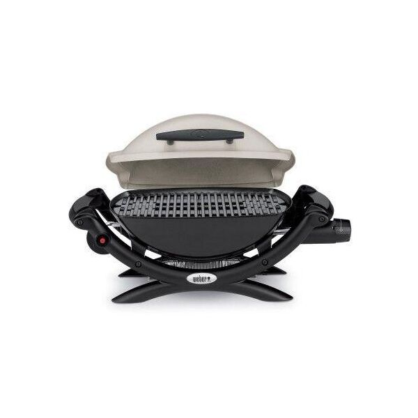 

Газовый гриль q 1000 титан сіра кришка Weber хромированная сталь (50060075)