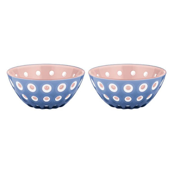 

Набор салатников 2 шт 12см. Guzzini pink/white/mediterranean blue (279412160)
